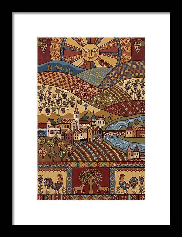 Folk Wine Landscape Harmony