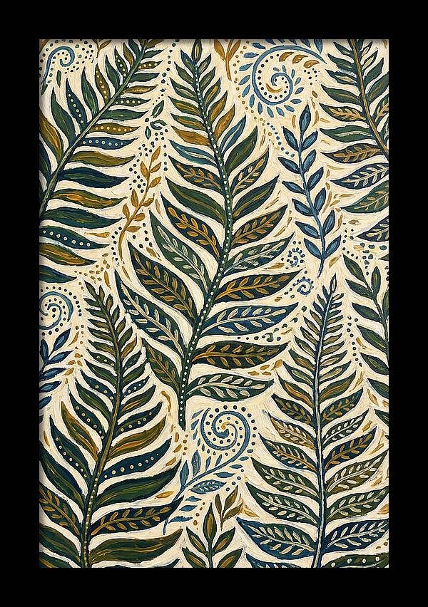 Folkinspired Fern Patterns