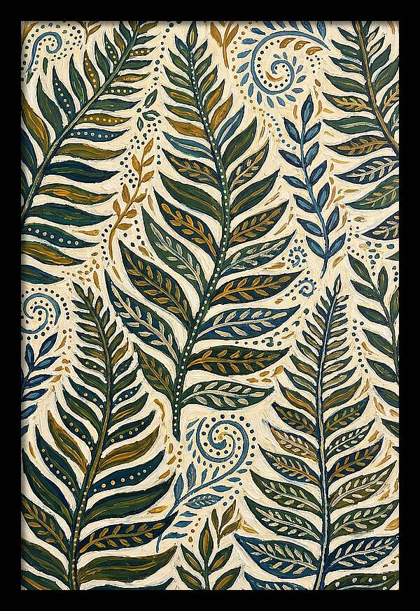 Folkinspired Fern Patterns