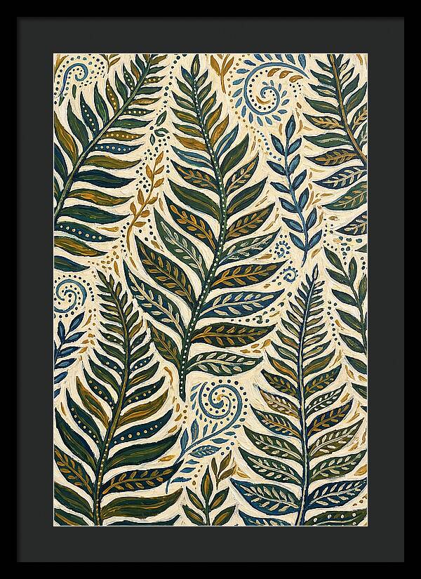 Folkinspired Fern Patterns