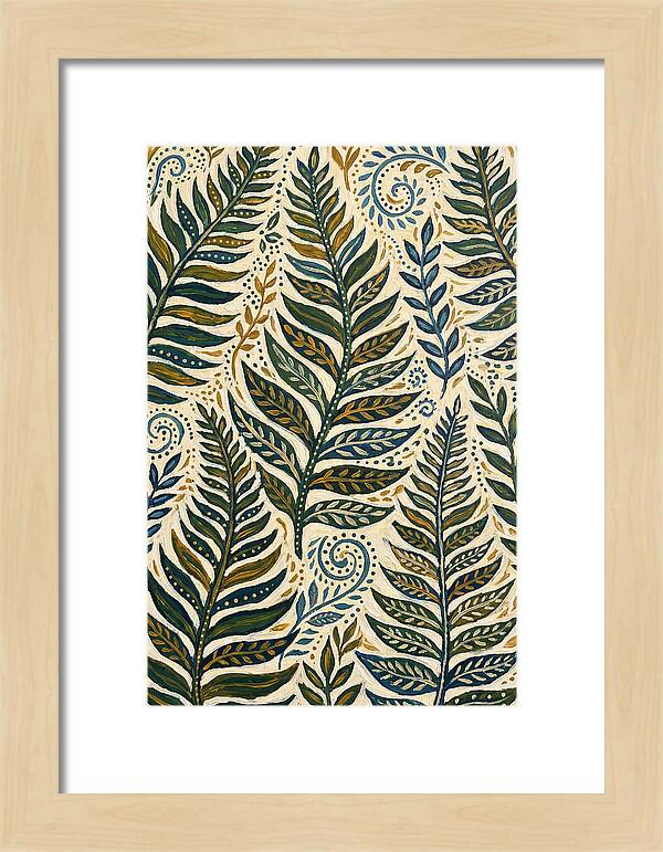 Folkinspired Fern Patterns