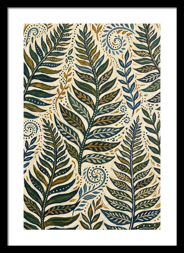 Folkinspired Fern Patterns
