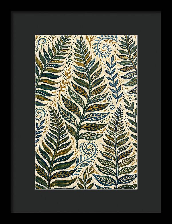 Folkinspired Fern Patterns