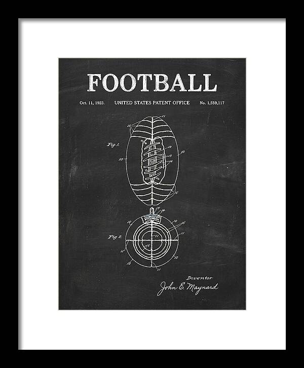 Football Chalkboard Patent Us1559117a