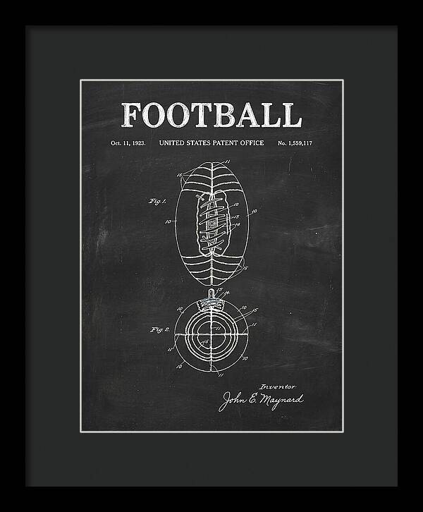 Football Chalkboard Patent Us1559117a