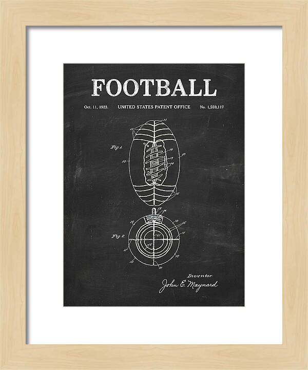 Football Chalkboard Patent Us1559117a