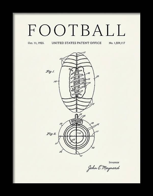 Football Minimalist Patent Us1559117a