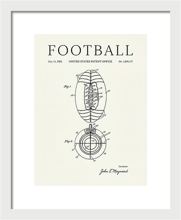 Football Minimalist Patent Us1559117a
