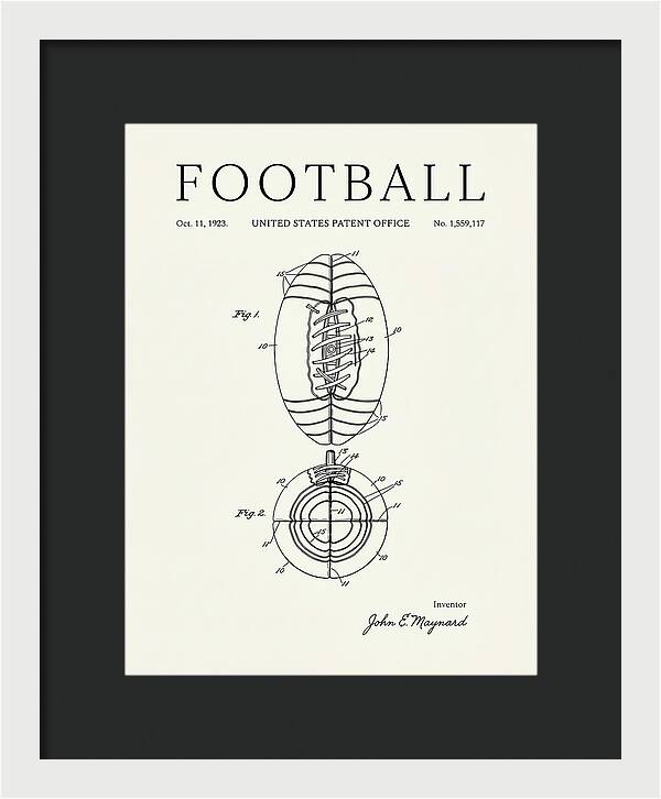 Football Minimalist Patent Us1559117a