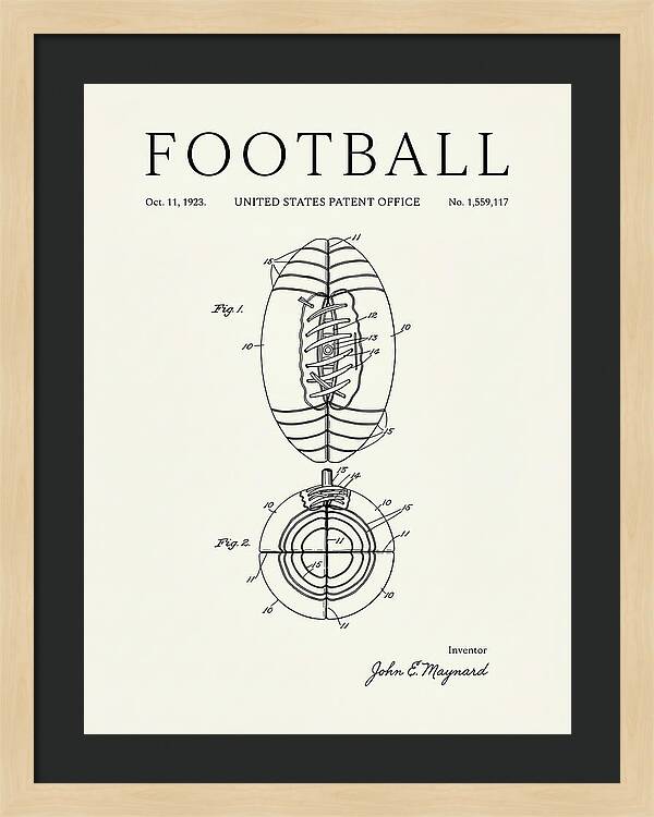 Football Minimalist Patent Us1559117a