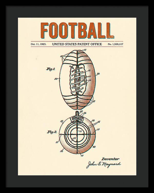 Football Retro Patent Us1559117a
