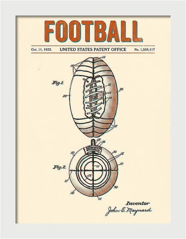 Football Retro Patent Us1559117a