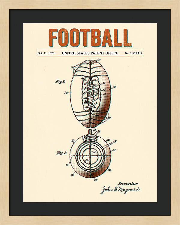 Football Retro Patent Us1559117a
