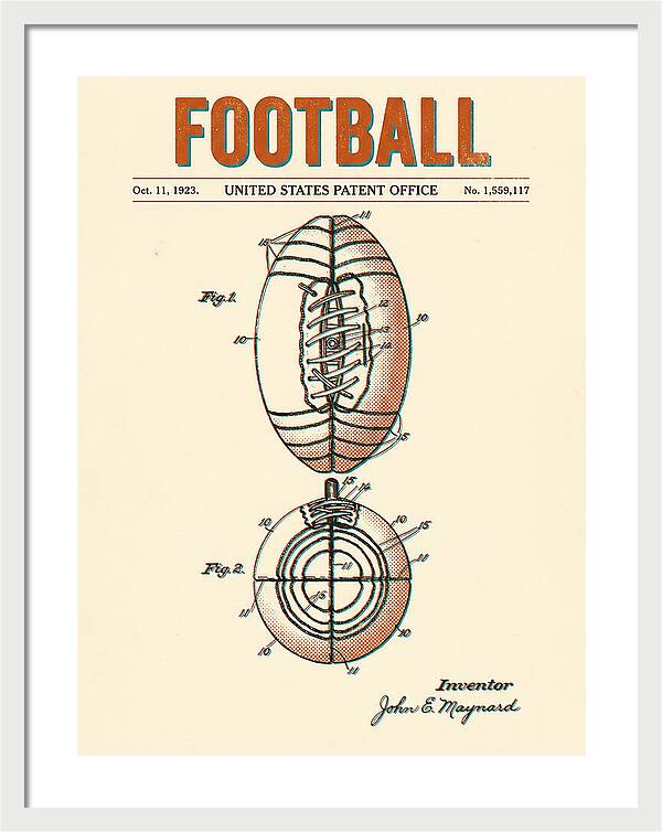 Football Retro Patent Us1559117a