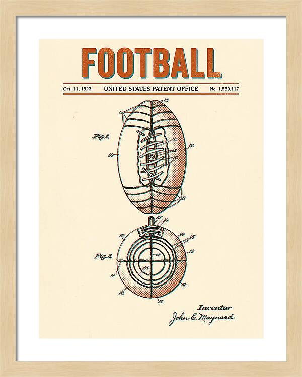 Football Retro Patent Us1559117a