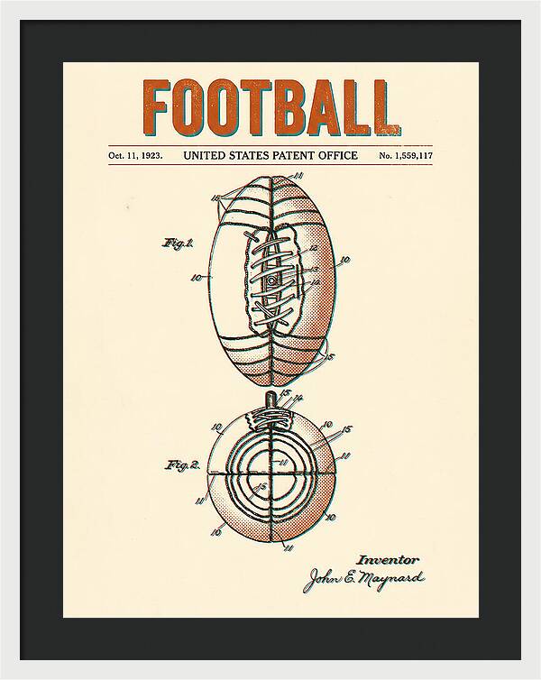 Football Retro Patent Us1559117a