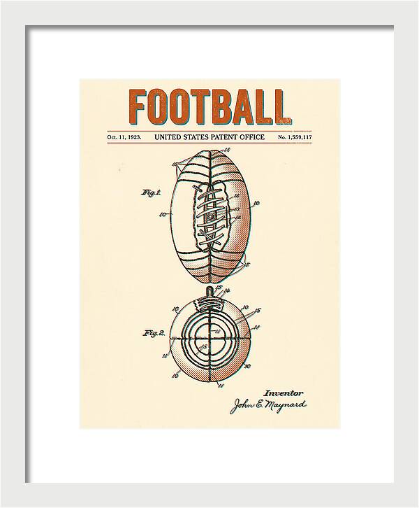 Football Retro Patent Us1559117a