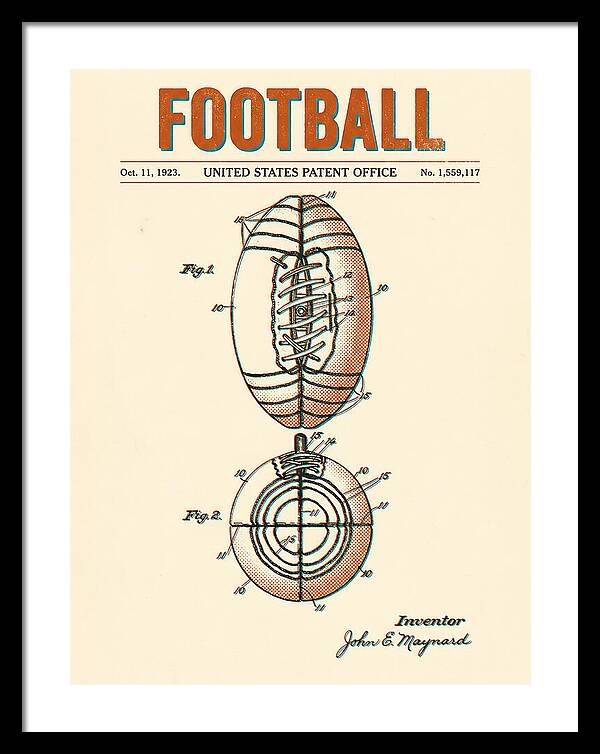 Football Retro Patent Us1559117a