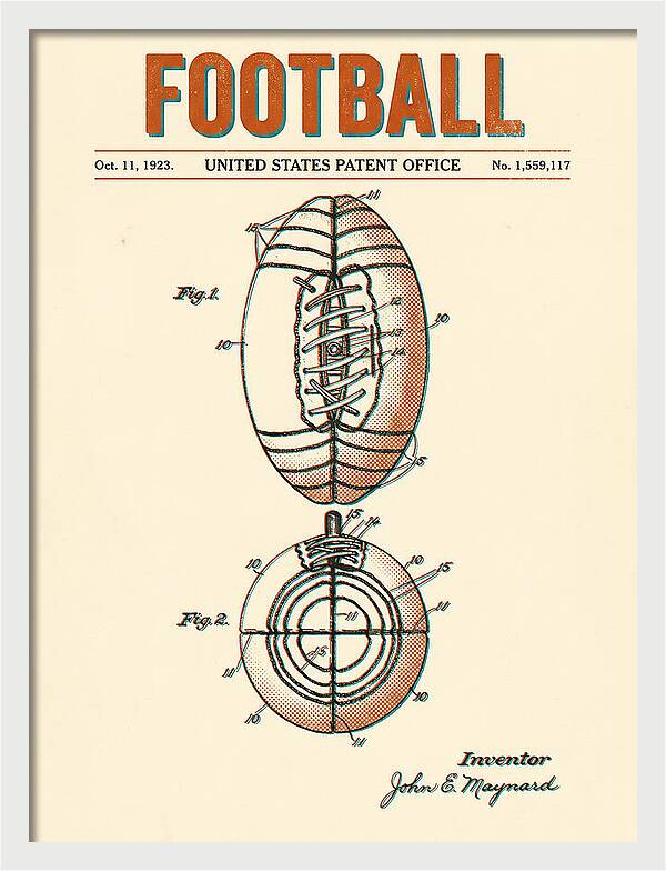 Football Retro Patent Us1559117a