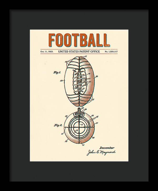 Football Retro Patent Us1559117a