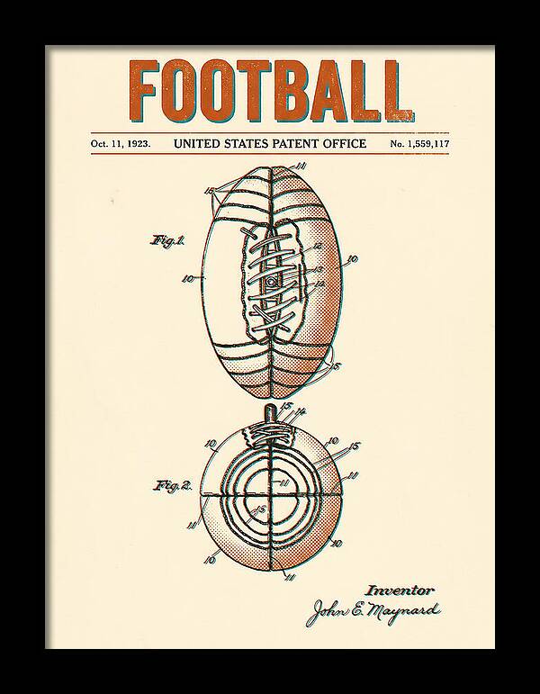 Football Retro Patent Us1559117a