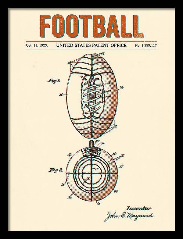 Football Retro Patent Us1559117a