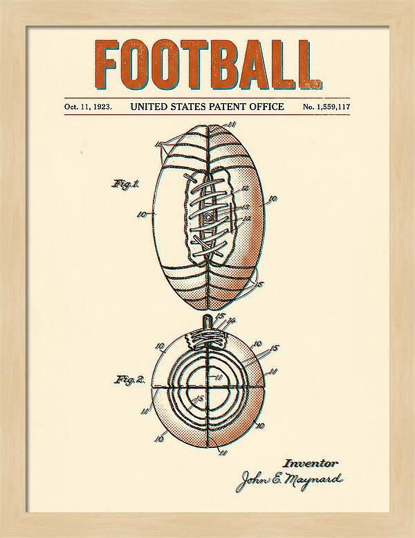 Football Retro Patent Us1559117a