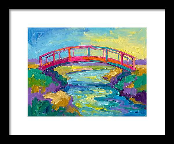 Footbridge Over Tranquil Waters