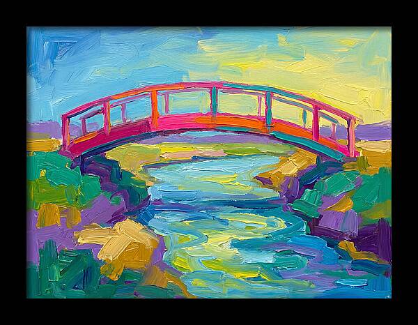 Footbridge Over Tranquil Waters