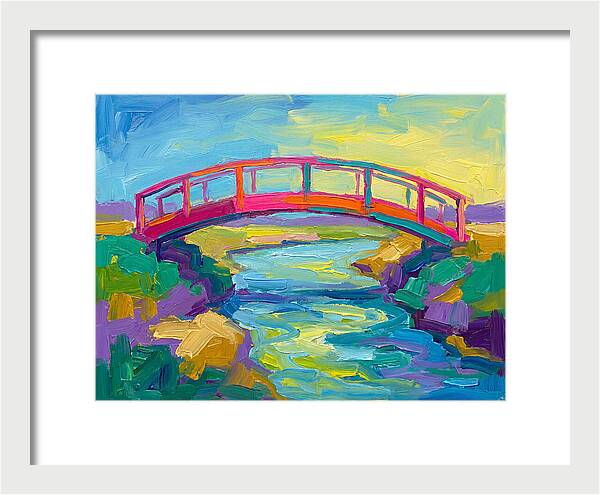 Footbridge Over Tranquil Waters