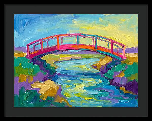 Footbridge Over Tranquil Waters