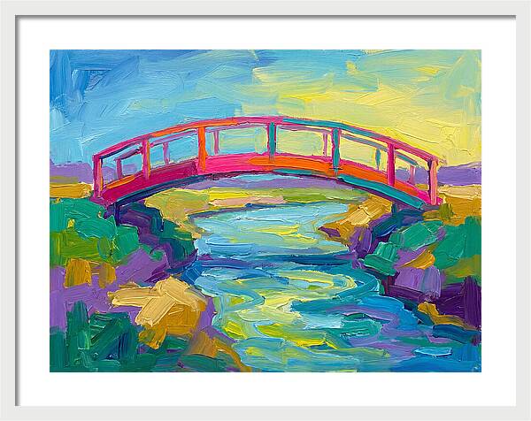 Footbridge Over Tranquil Waters