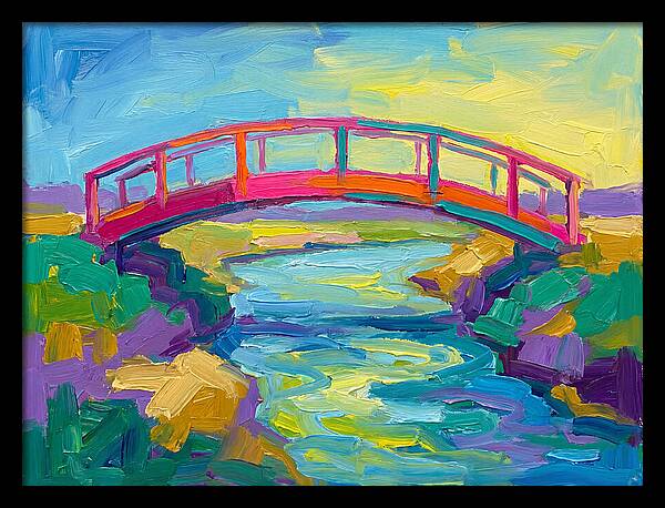 Footbridge Over Tranquil Waters