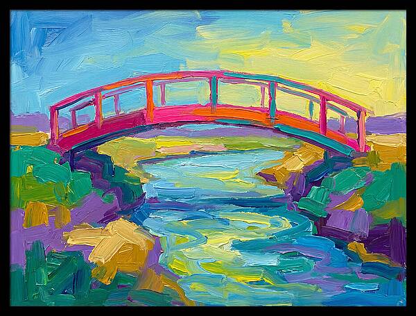 Footbridge Over Tranquil Waters