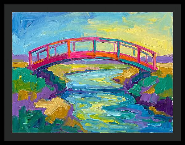 Footbridge Over Tranquil Waters