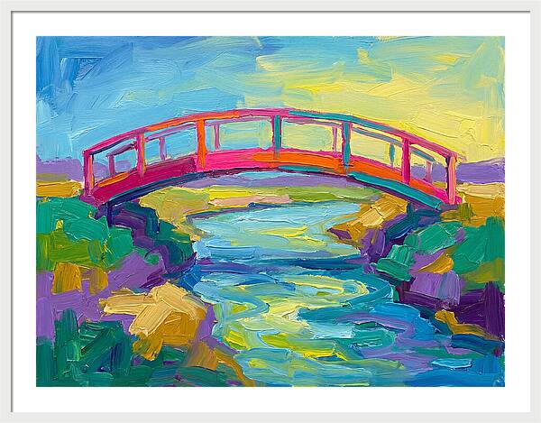 Footbridge Over Tranquil Waters