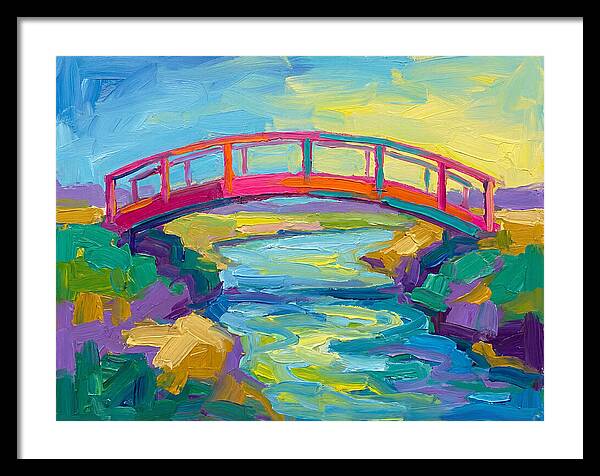 Footbridge Over Tranquil Waters