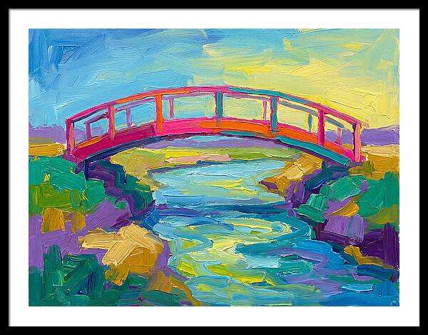Footbridge Over Tranquil Waters