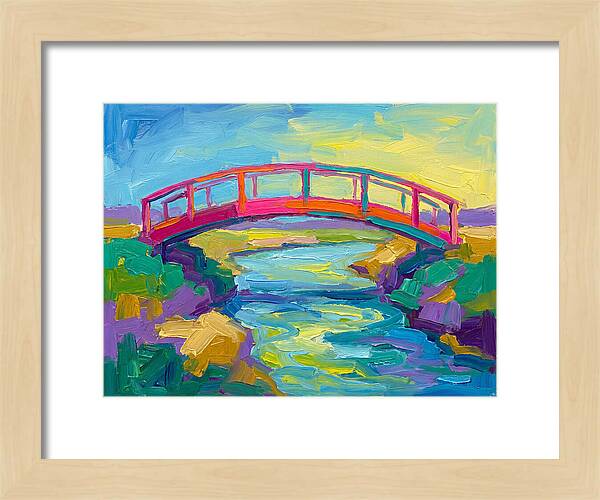 Footbridge Over Tranquil Waters