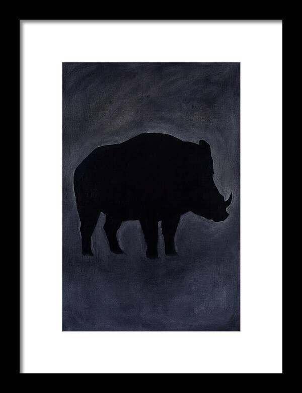 Forest Hog Silhouette