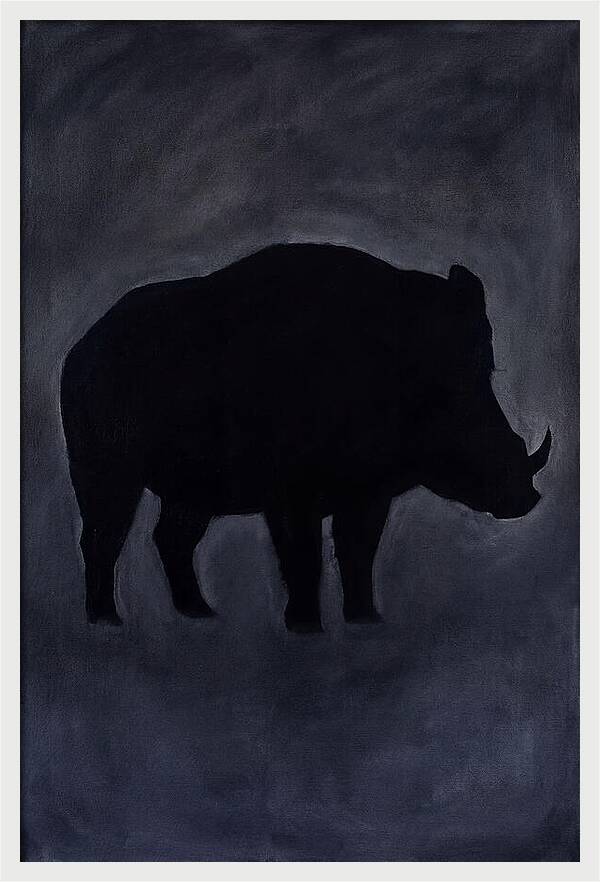 Forest Hog Silhouette