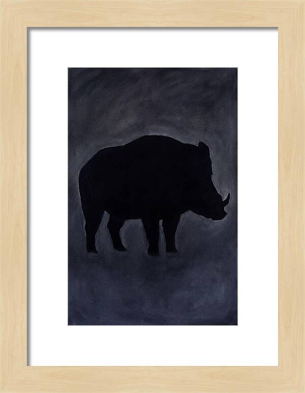 Forest Hog Silhouette