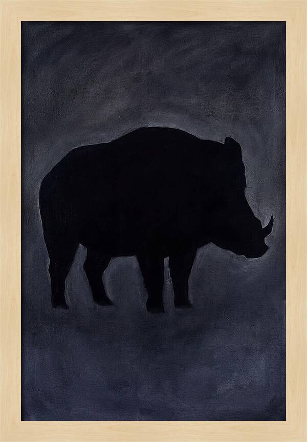 Forest Hog Silhouette