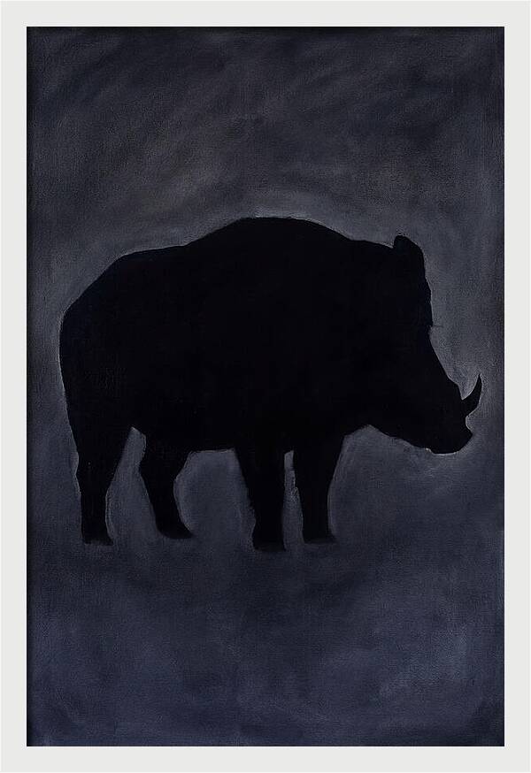 Forest Hog Silhouette