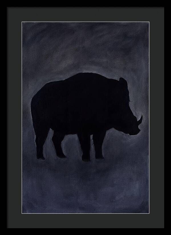 Forest Hog Silhouette
