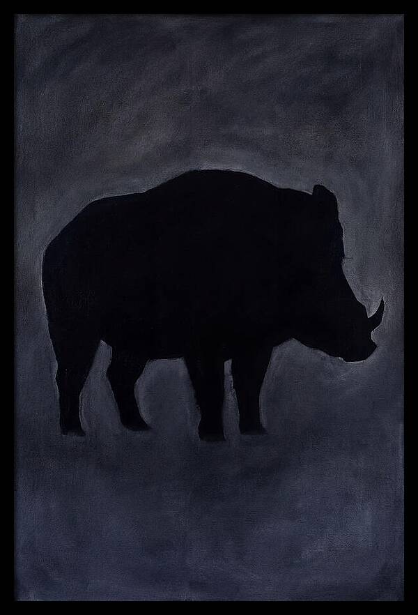 Forest Hog Silhouette