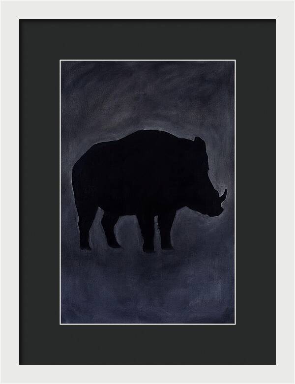 Forest Hog Silhouette