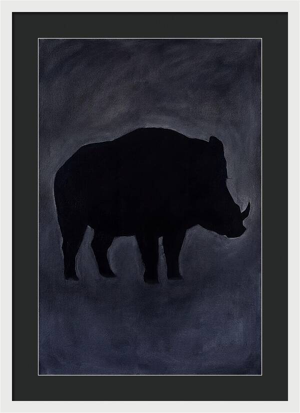 Forest Hog Silhouette
