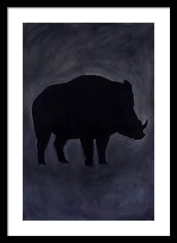 Forest Hog Silhouette