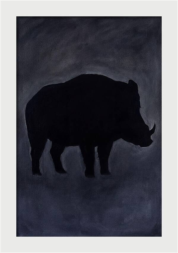 Forest Hog Silhouette